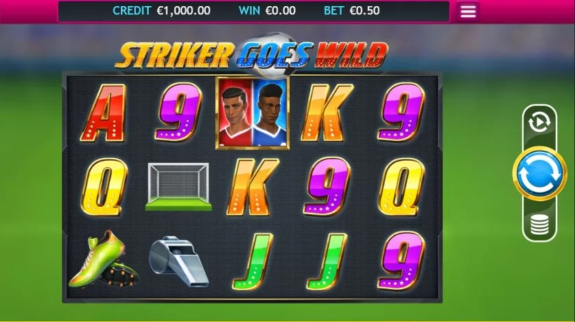 Tragamonedas Striker Goes Wild en Arturo Vidal Casino